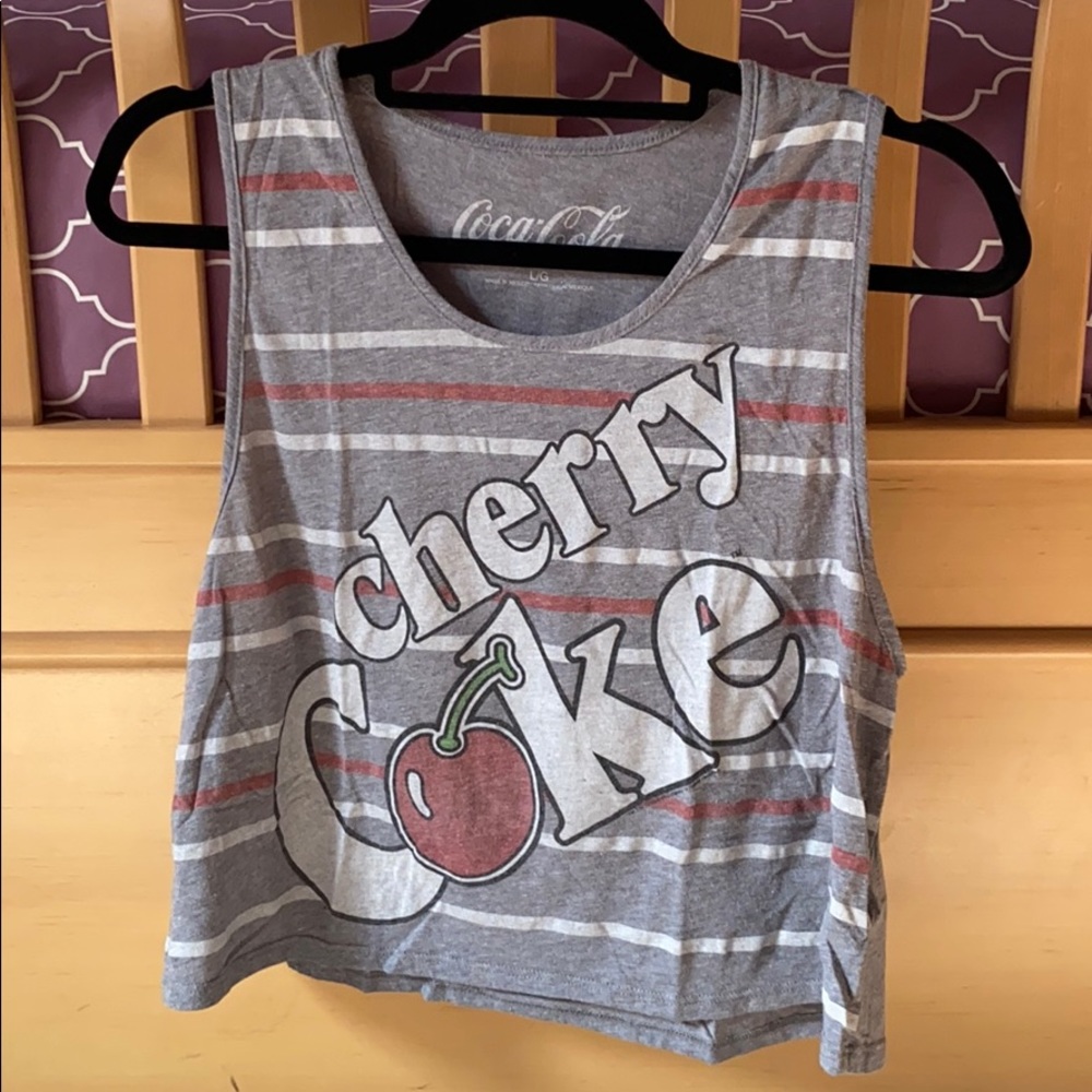 Cherry Coke Tank Top